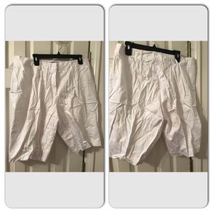 White Bermuda Shorts